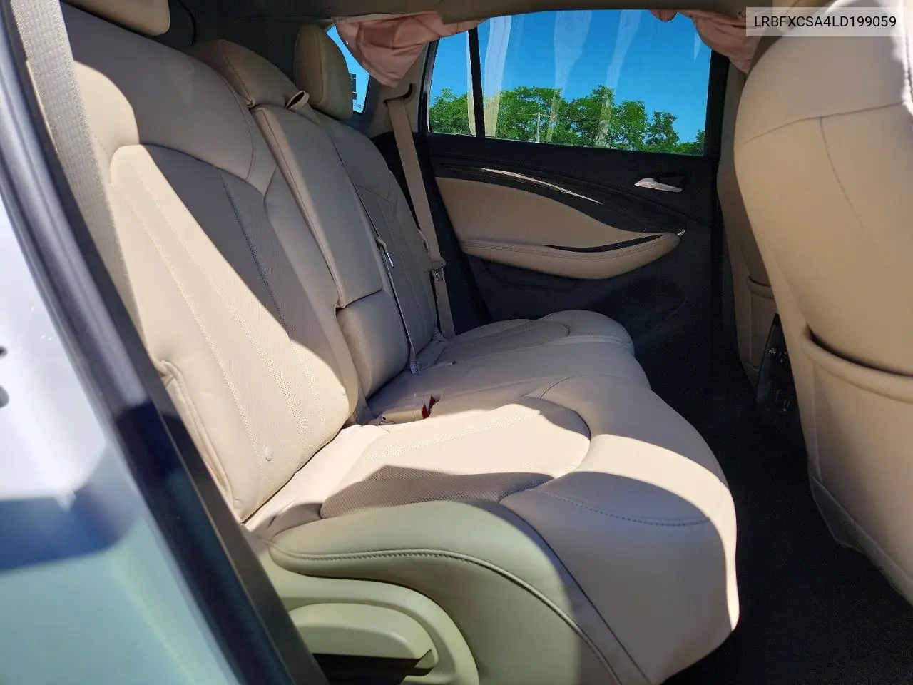2020 Buick Envision Essence VIN: LRBFXCSA4LD199059 Lot: 58396596