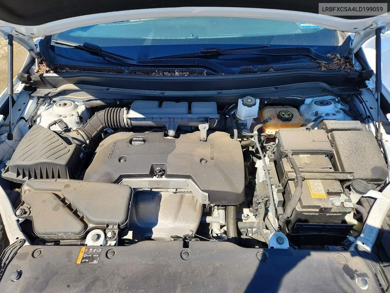 2020 Buick Envision Essence VIN: LRBFXCSA4LD199059 Lot: 58396596
