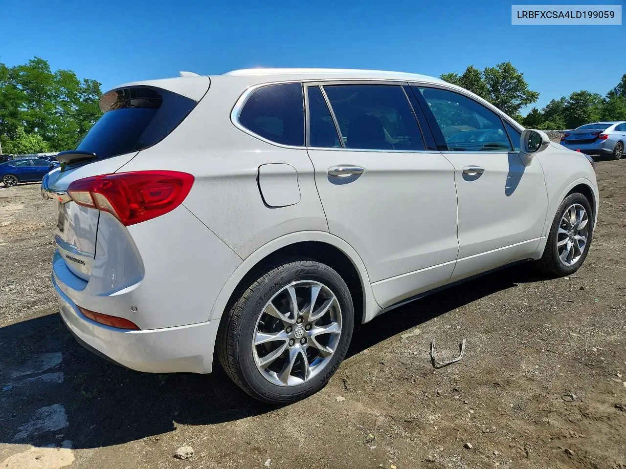 2020 Buick Envision Essence VIN: LRBFXCSA4LD199059 Lot: 58396596