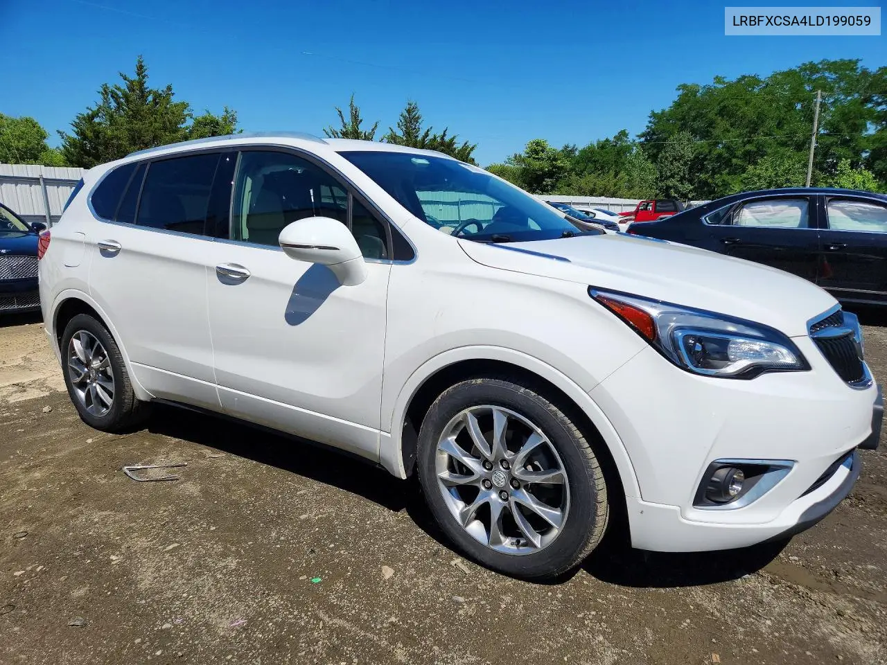 2020 Buick Envision Essence VIN: LRBFXCSA4LD199059 Lot: 58396596