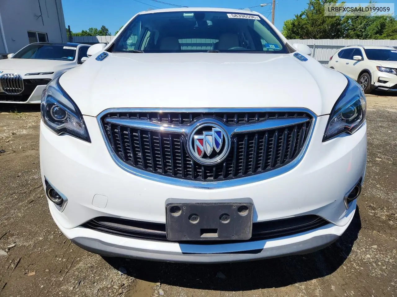 2020 Buick Envision Essence VIN: LRBFXCSA4LD199059 Lot: 58396596