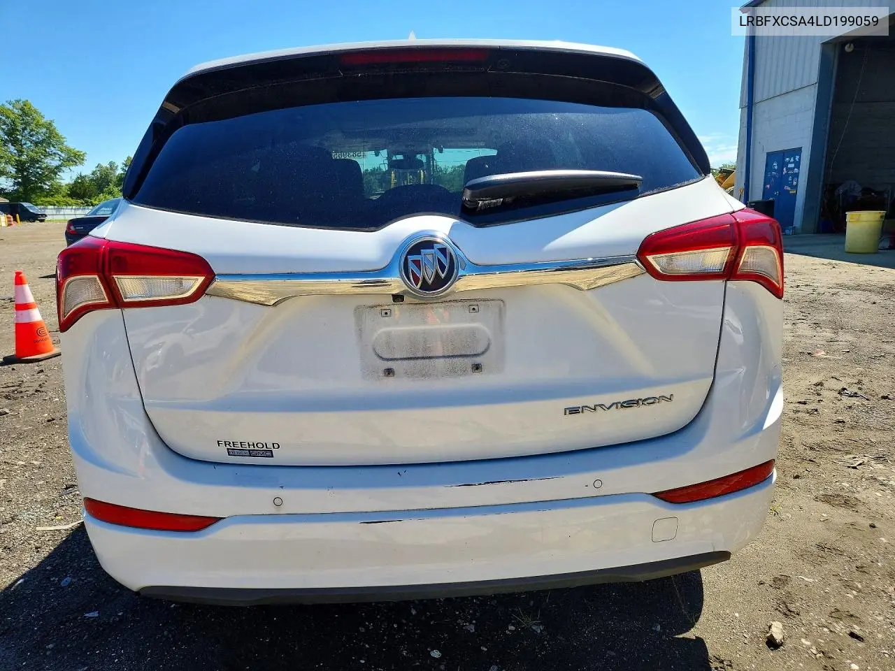 2020 Buick Envision Essence VIN: LRBFXCSA4LD199059 Lot: 58396596