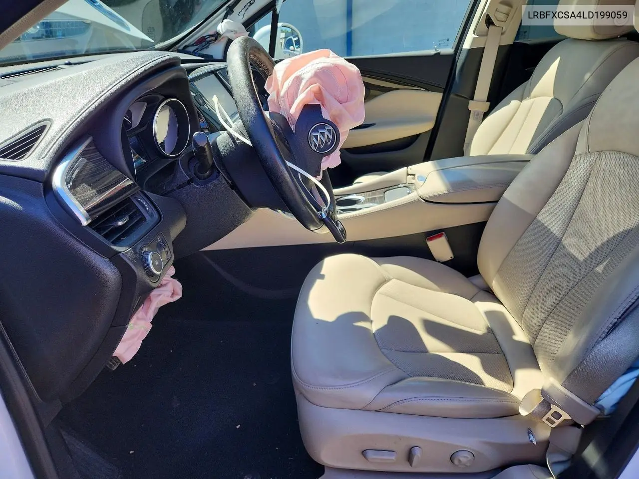 2020 Buick Envision Essence VIN: LRBFXCSA4LD199059 Lot: 58396596