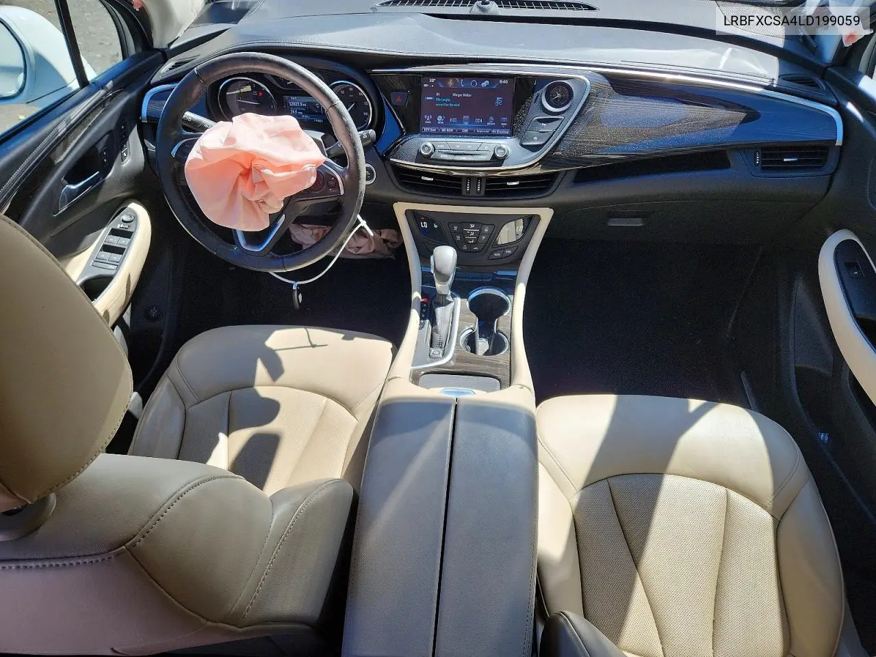 2020 Buick Envision Essence VIN: LRBFXCSA4LD199059 Lot: 58396596