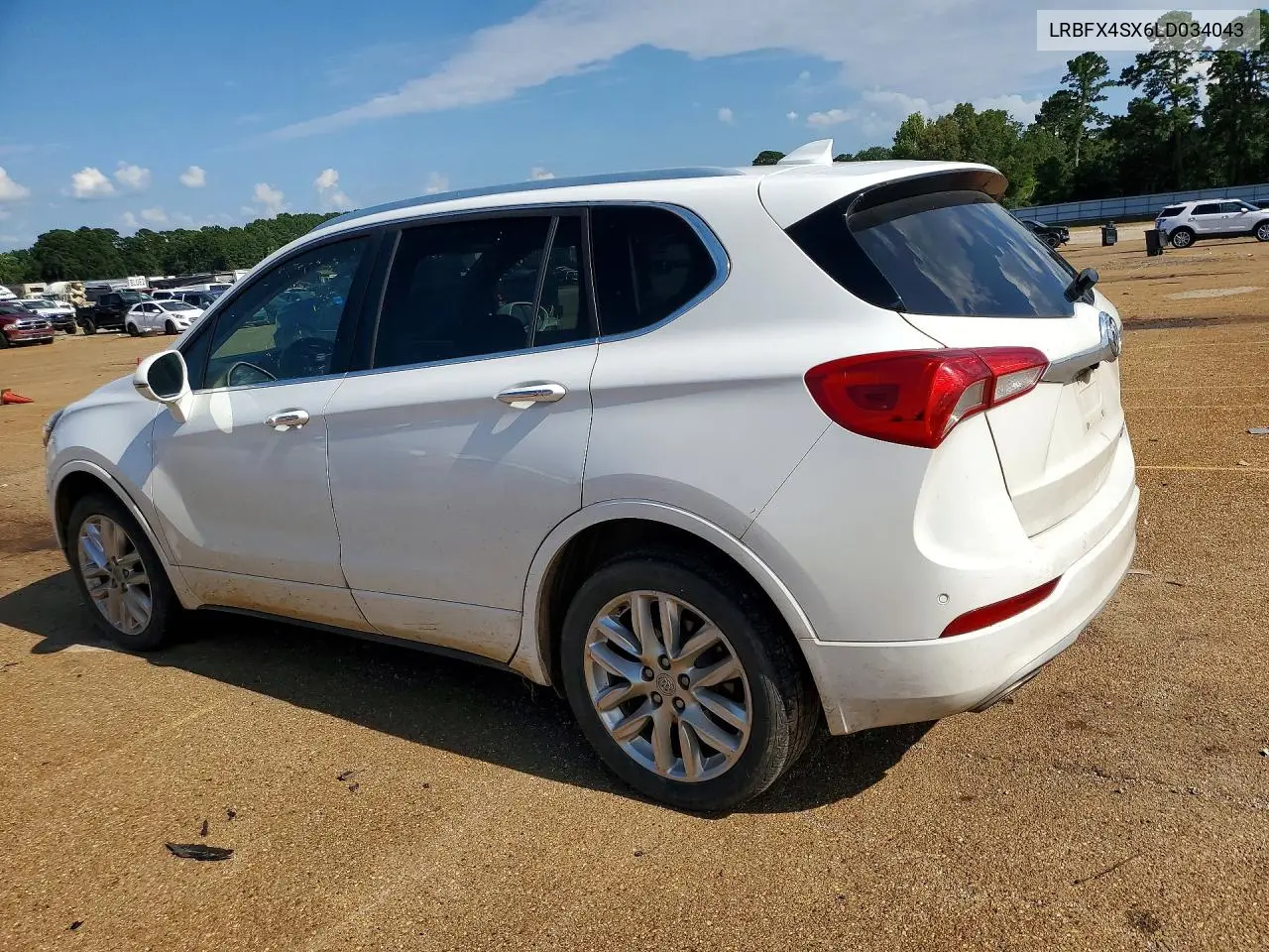 2020 Buick Envision Premium Ii VIN: LRBFX4SX6LD034043 Lot: 59973016
