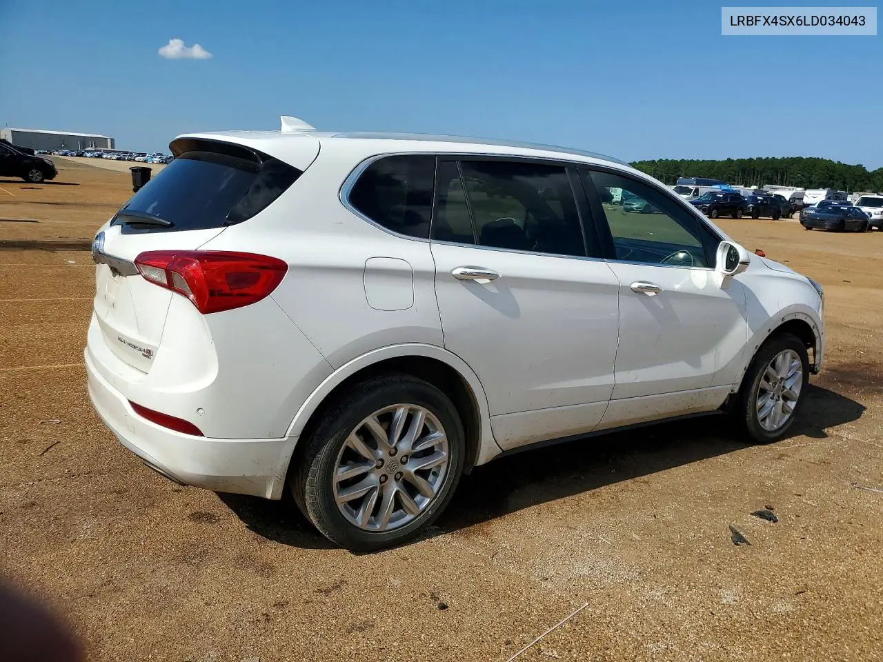 2020 Buick Envision Premium Ii VIN: LRBFX4SX6LD034043 Lot: 59973016