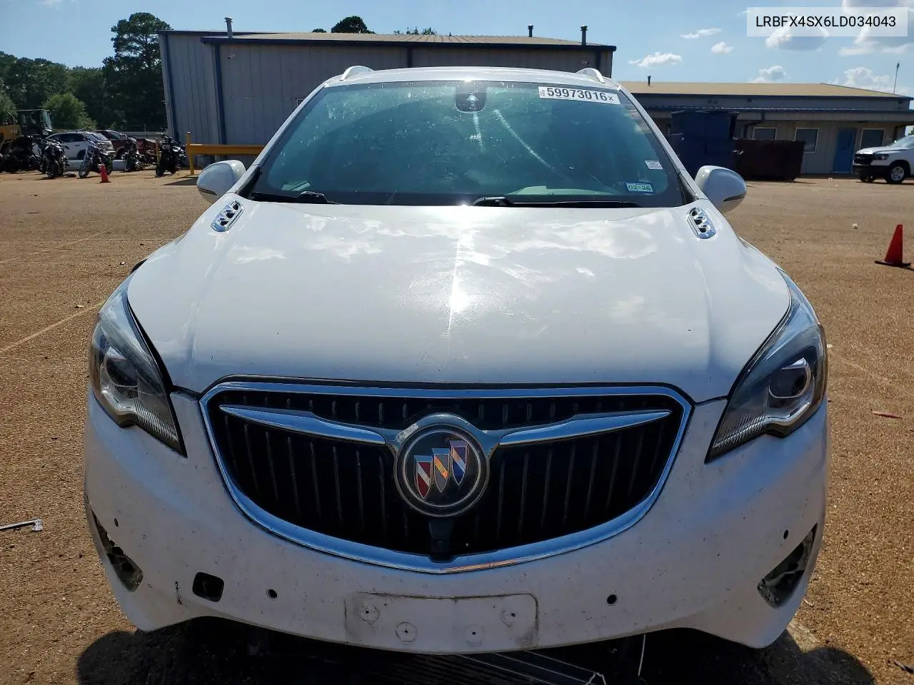 2020 Buick Envision Premium Ii VIN: LRBFX4SX6LD034043 Lot: 59973016
