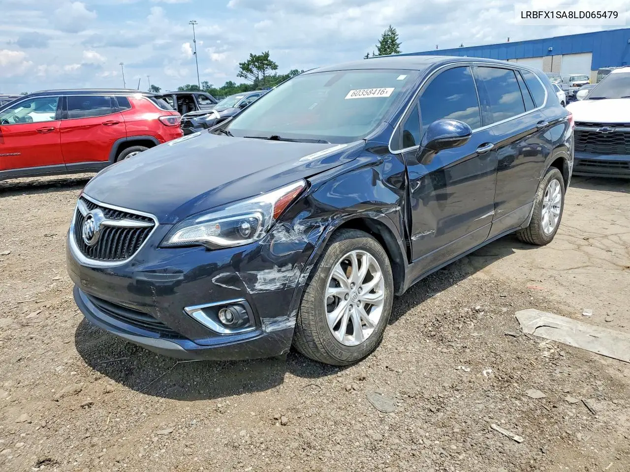 2020 Buick Envision Preferred VIN: LRBFX1SA8LD065479 Lot: 60358416