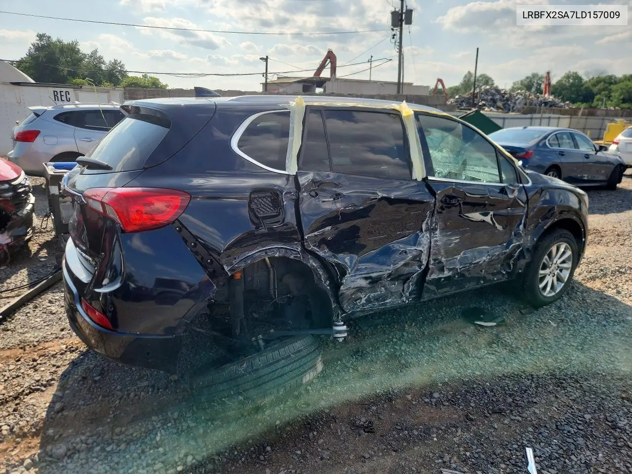 2020 Buick Envision Essence VIN: LRBFX2SA7LD157009 Lot: 60662626