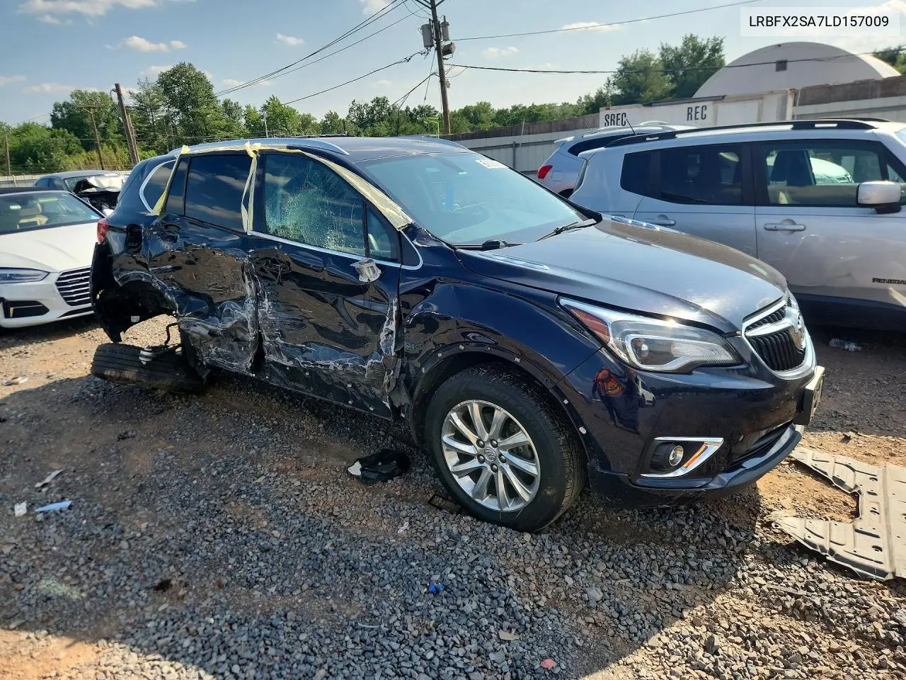 2020 Buick Envision Essence VIN: LRBFX2SA7LD157009 Lot: 60662626