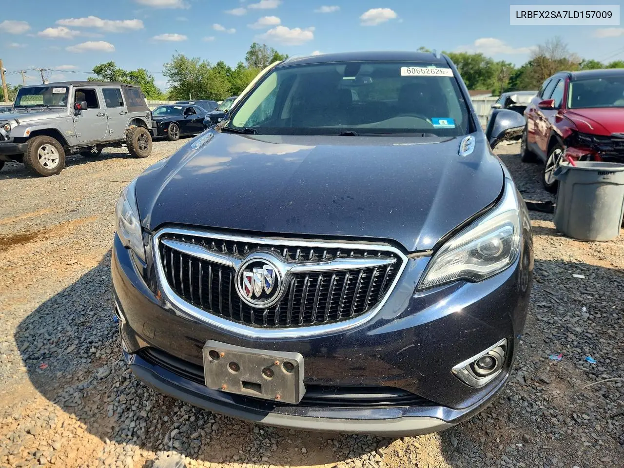 2020 Buick Envision Essence VIN: LRBFX2SA7LD157009 Lot: 60662626