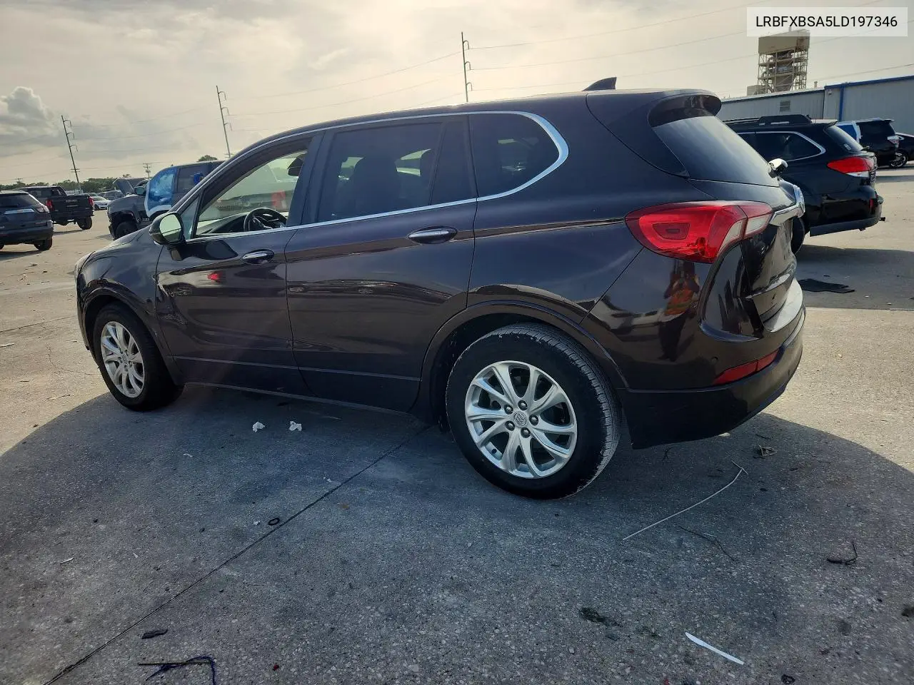 2020 Buick Envision Preferred VIN: LRBFXBSA5LD197346 Lot: 60714496