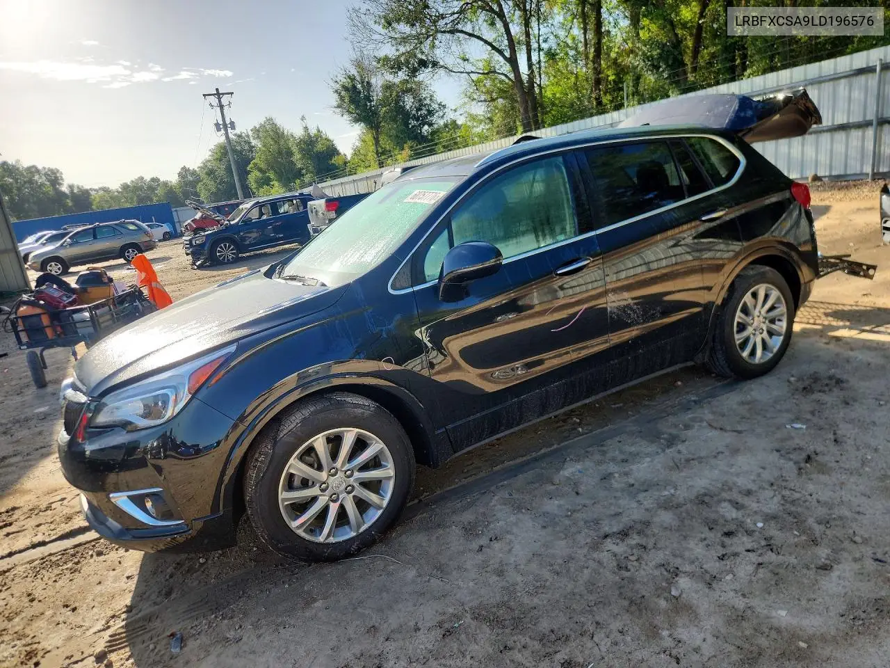 2020 Buick Envision Essence VIN: LRBFXCSA9LD196576 Lot: 60757776