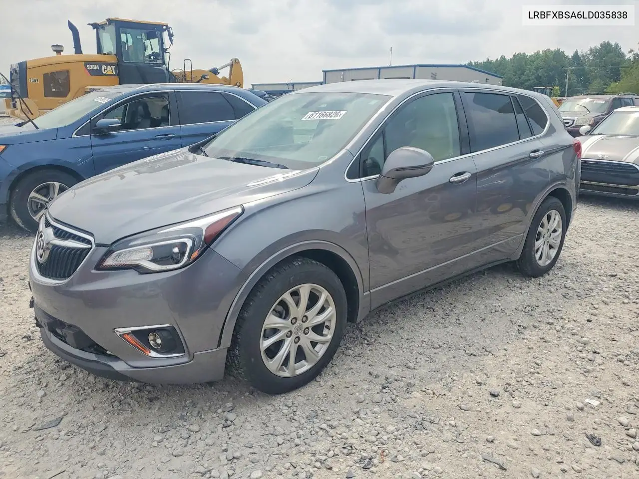 2020 Buick Envision Preferred VIN: LRBFXBSA6LD035838 Lot: 61166826