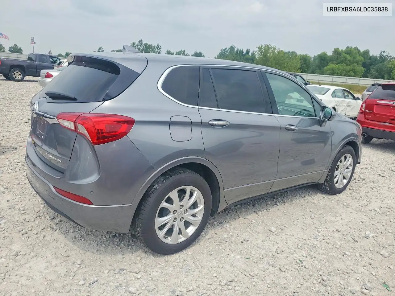 2020 Buick Envision Preferred VIN: LRBFXBSA6LD035838 Lot: 61166826