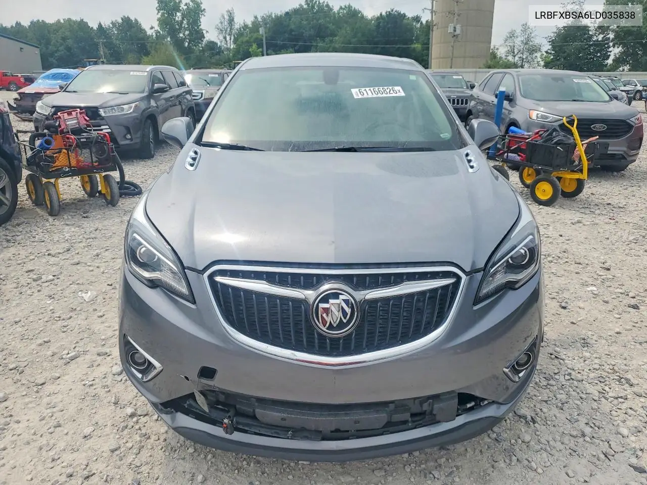 2020 Buick Envision Preferred VIN: LRBFXBSA6LD035838 Lot: 61166826