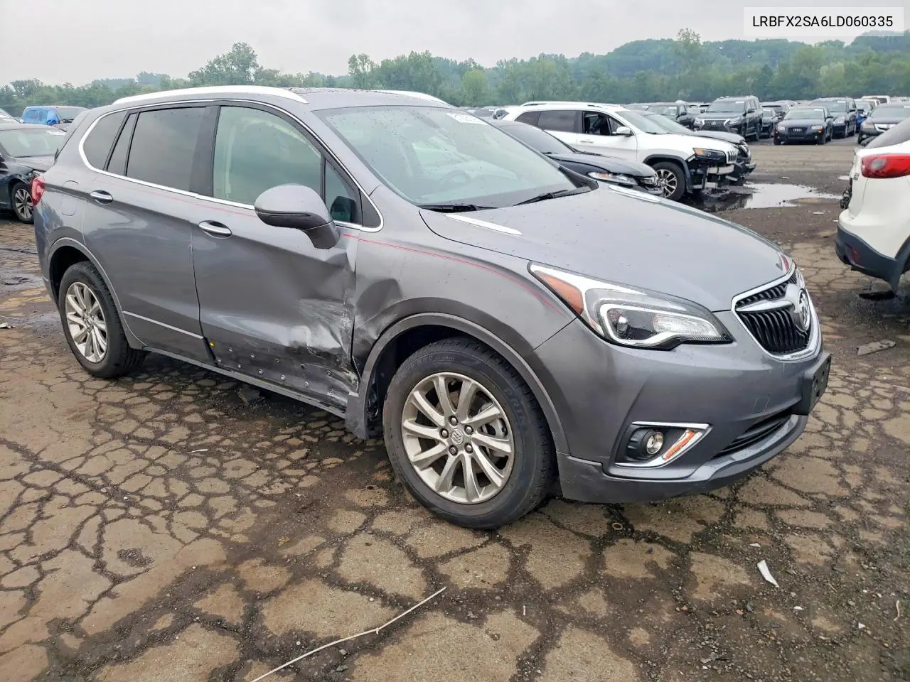 2020 Buick Envision Essence VIN: LRBFX2SA6LD060335 Lot: 61225096
