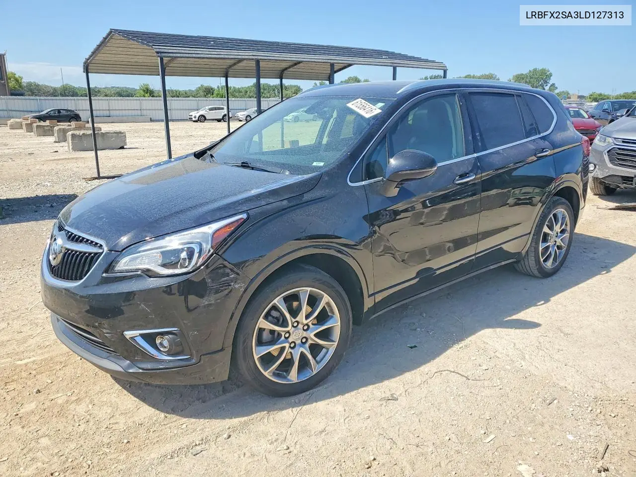 2020 Buick Envision Essence VIN: LRBFX2SA3LD127313 Lot: 61556416