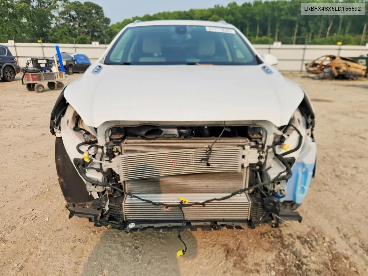 2020 Buick Envision Premium Ii VIN: LRBFX4SX6LD156692 Lot: 61771836