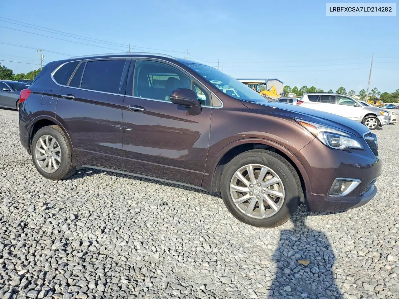 2020 Buick Envision Essence VIN: LRBFXCSA7LD214282 Lot: 62119076