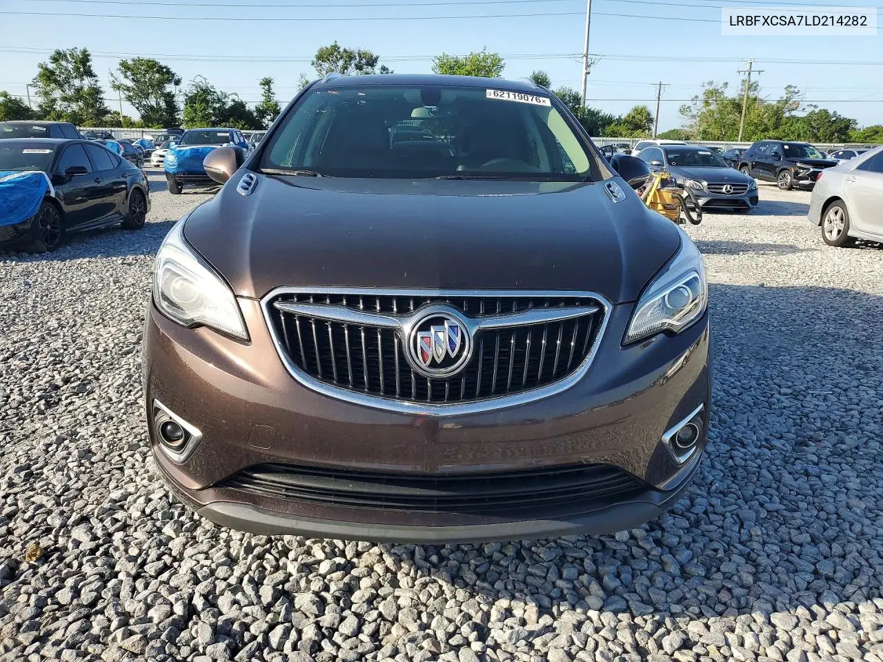 2020 Buick Envision Essence VIN: LRBFXCSA7LD214282 Lot: 62119076