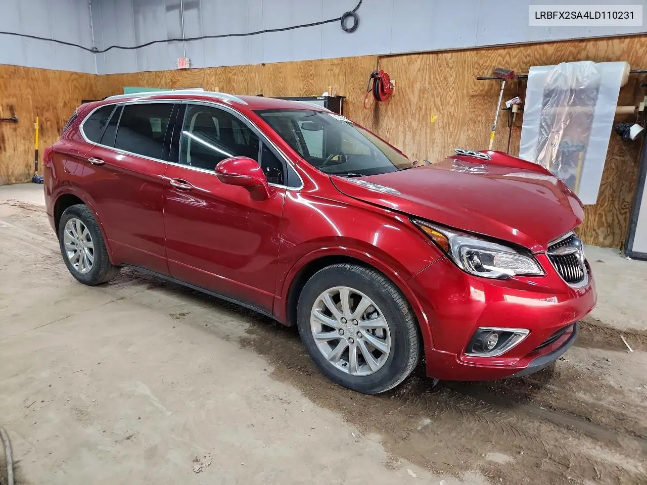 2020 Buick Envision Essence VIN: LRBFX2SA4LD110231 Lot: 73340695