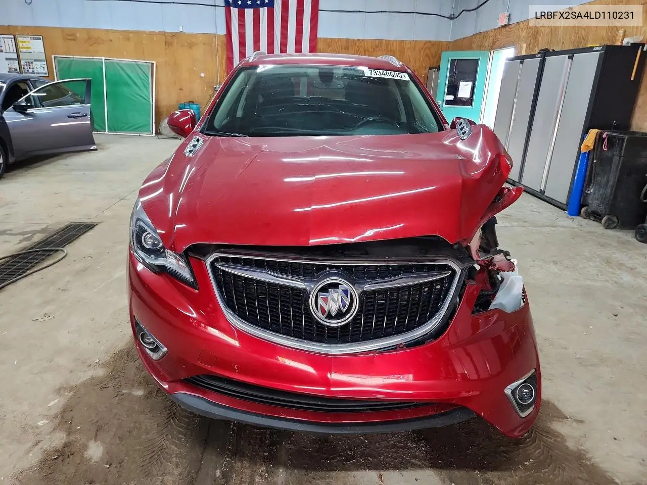 2020 Buick Envision Essence VIN: LRBFX2SA4LD110231 Lot: 73340695