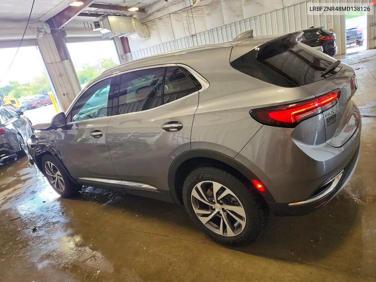 2021 Buick Envision Essence VIN: LRBFZNR48MD138126 Lot: 56996196