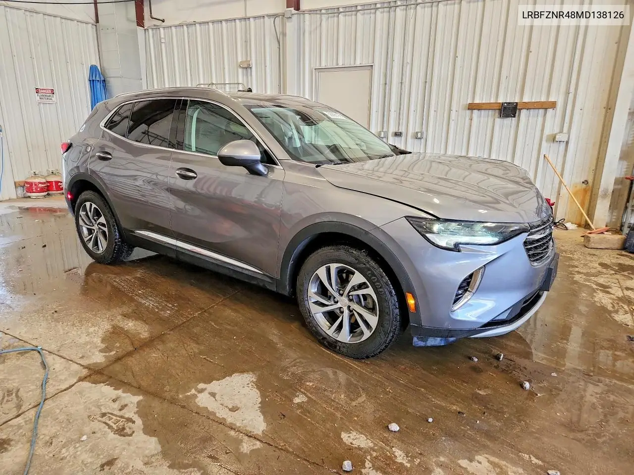 2021 Buick Envision Essence VIN: LRBFZNR48MD138126 Lot: 56996196