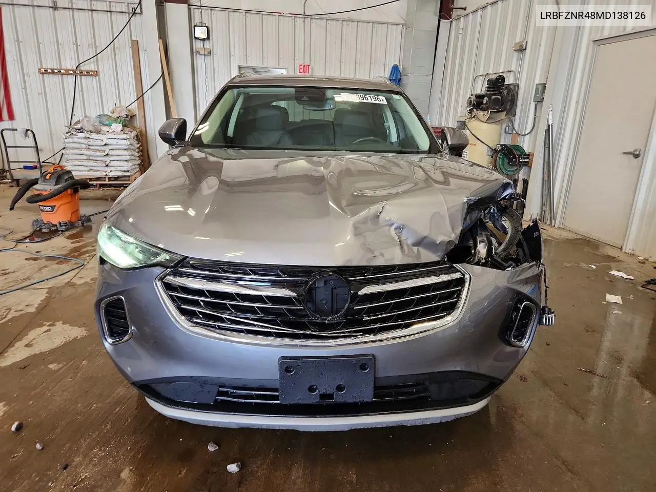 2021 Buick Envision Essence VIN: LRBFZNR48MD138126 Lot: 56996196