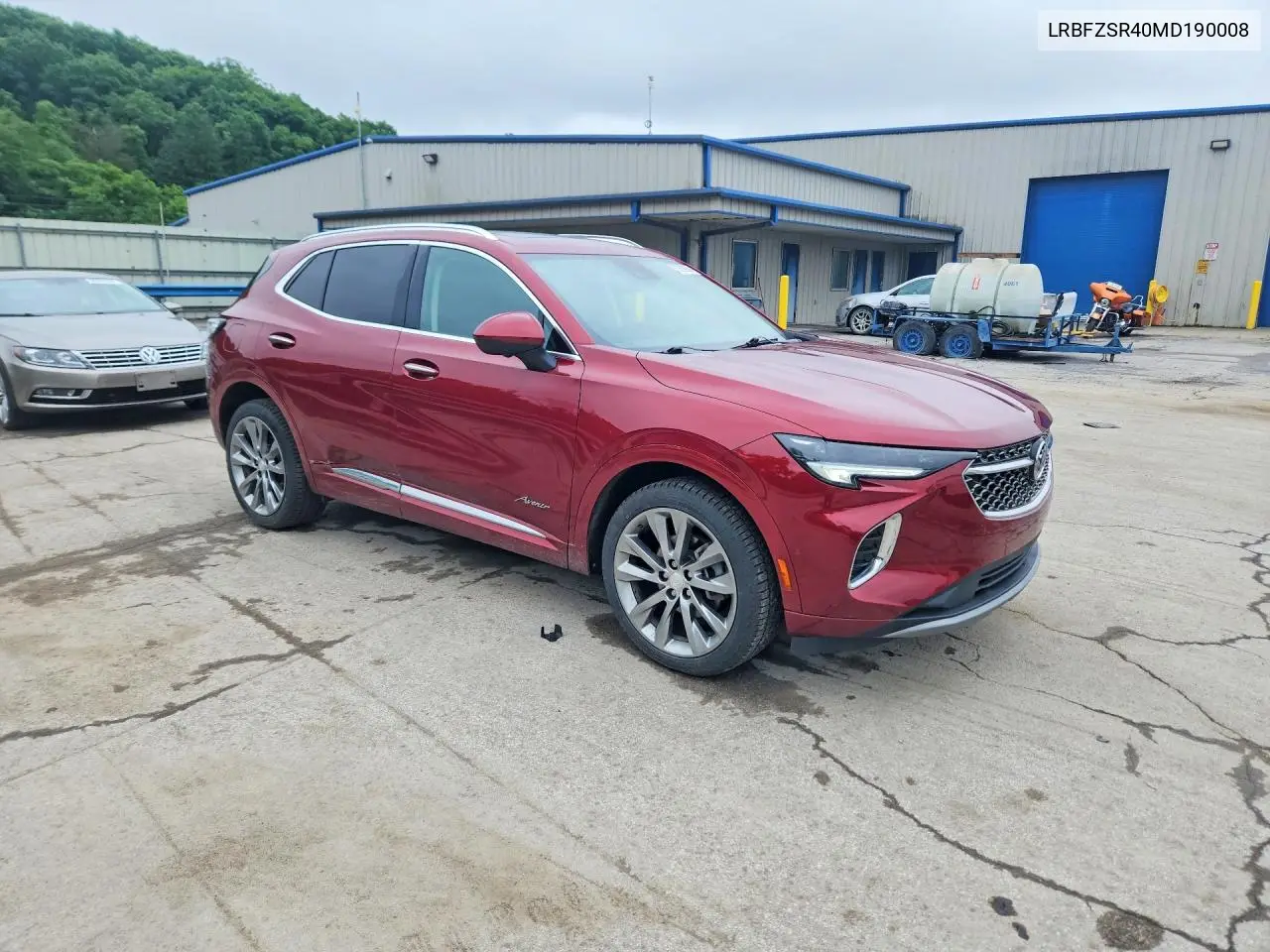 2021 Buick Envision Avenir VIN: LRBFZSR40MD190008 Lot: 57569966