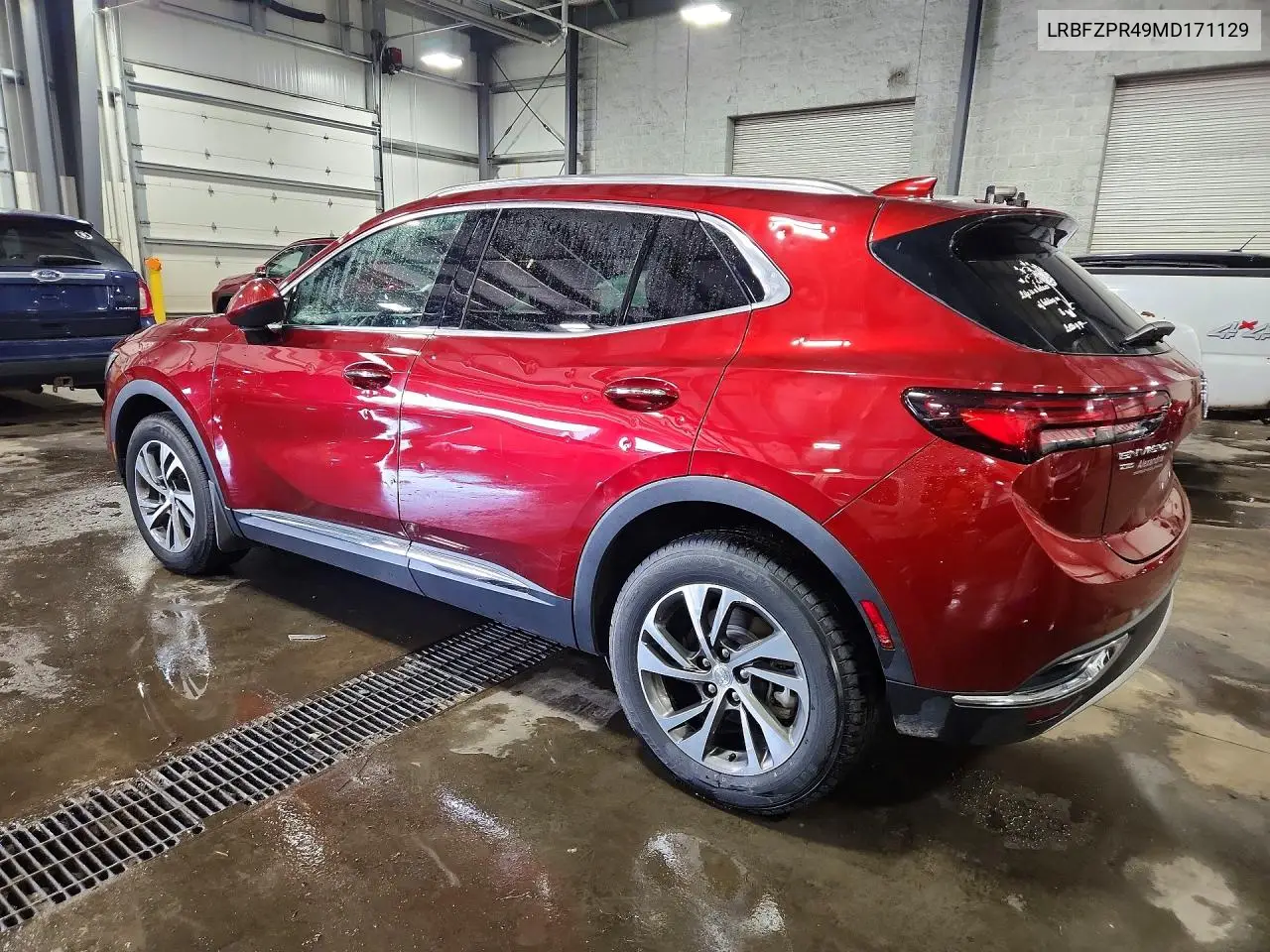 2021 Buick Envision Essence VIN: LRBFZPR49MD171129 Lot: 58032256