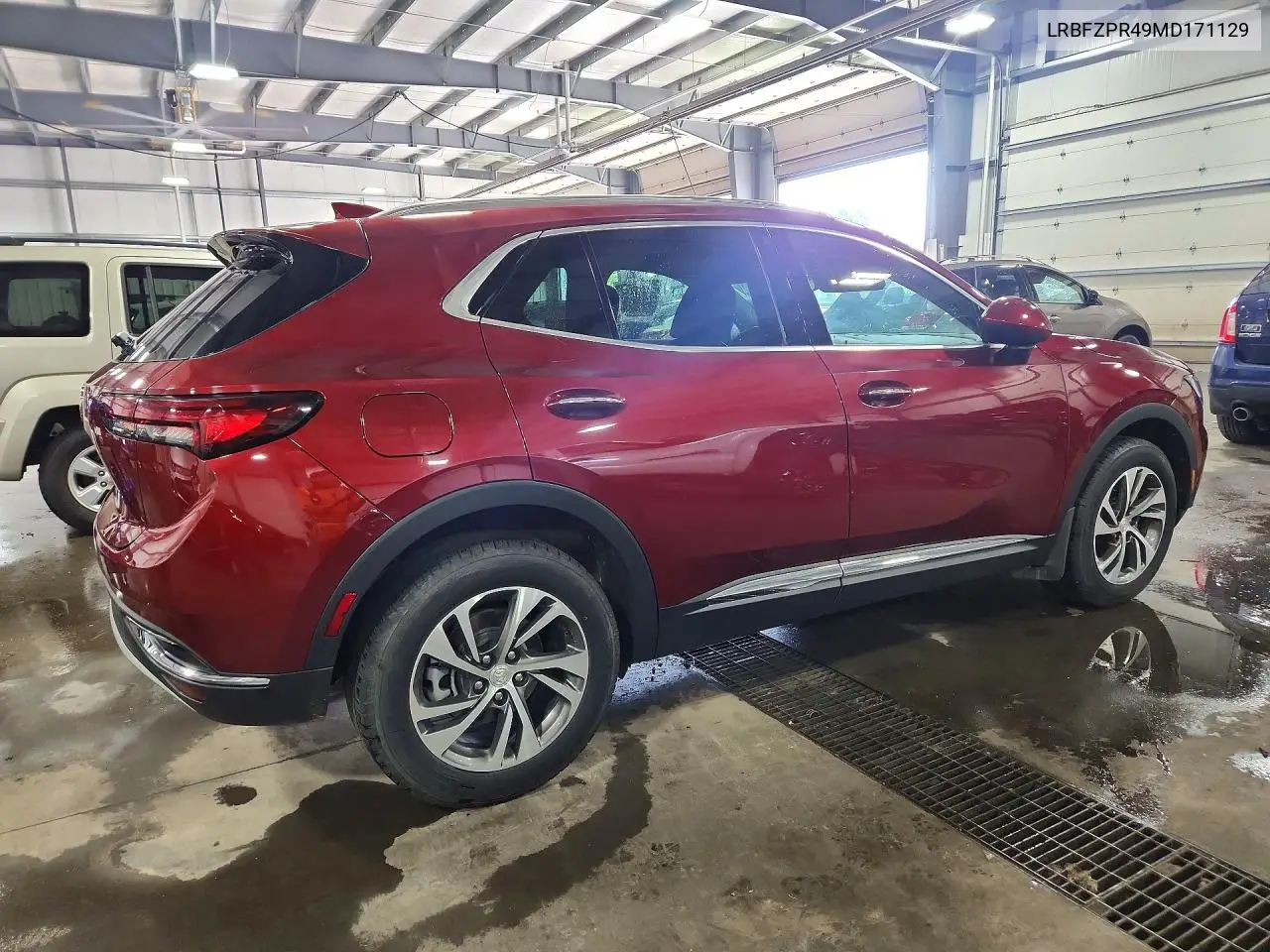 2021 Buick Envision Essence VIN: LRBFZPR49MD171129 Lot: 58032256