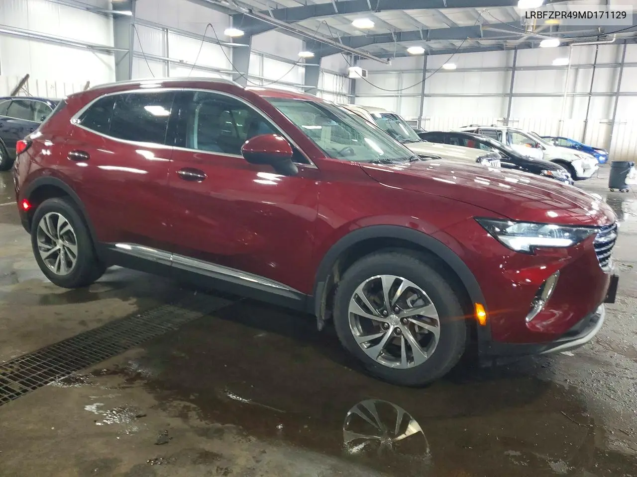 2021 Buick Envision Essence VIN: LRBFZPR49MD171129 Lot: 58032256
