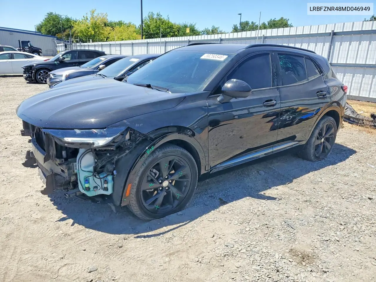 2021 Buick Envision Essence VIN: LRBFZNR48MD046949 Lot: 58250346