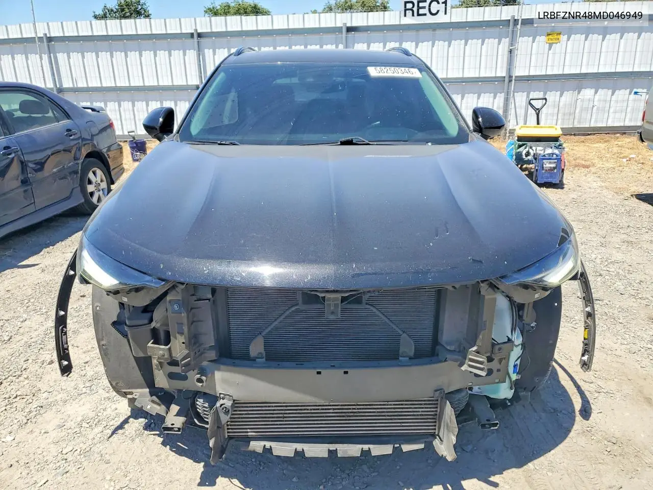 2021 Buick Envision Essence VIN: LRBFZNR48MD046949 Lot: 58250346