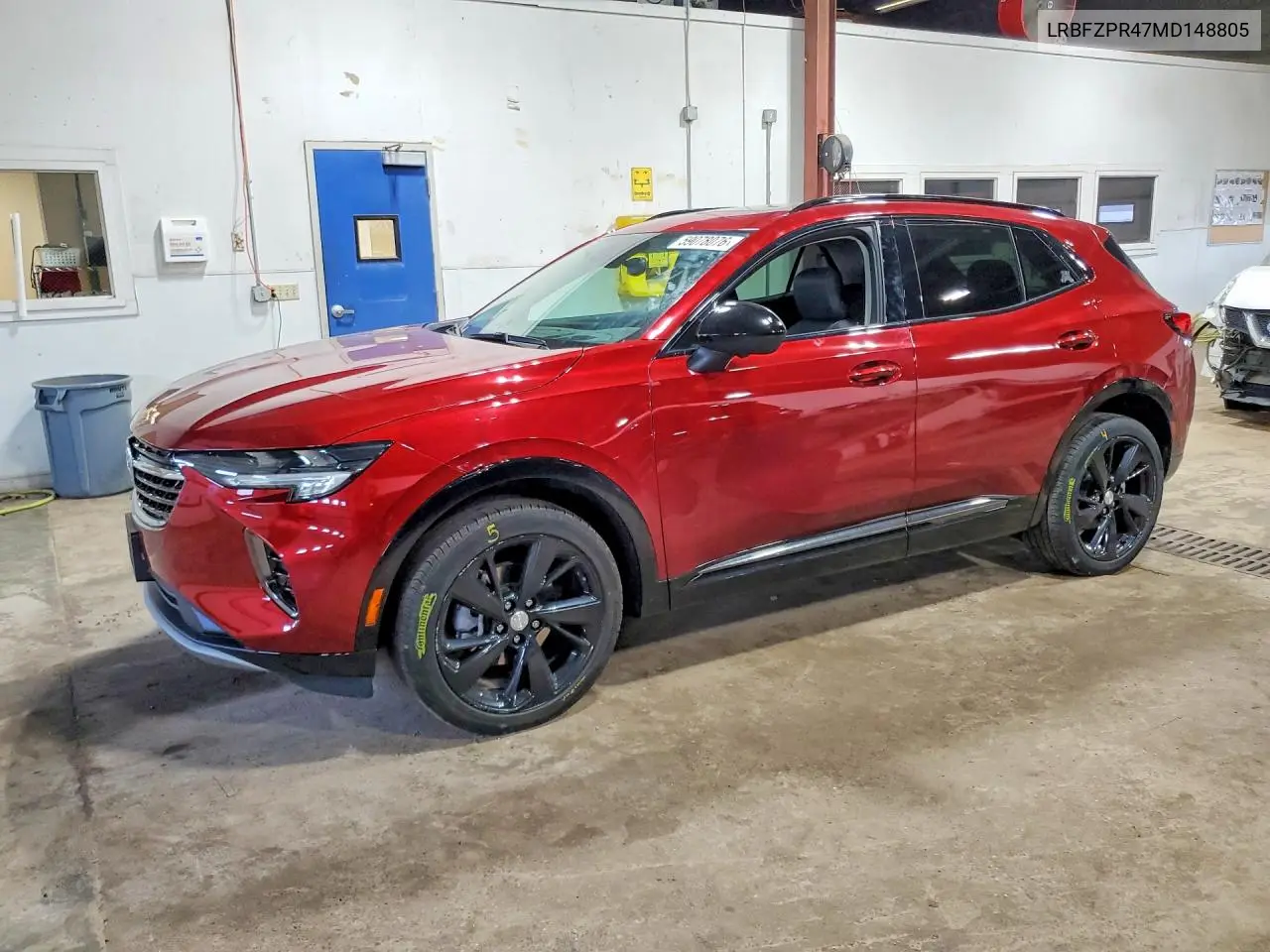 2021 Buick Envision Essence VIN: LRBFZPR47MD148805 Lot: 59078076