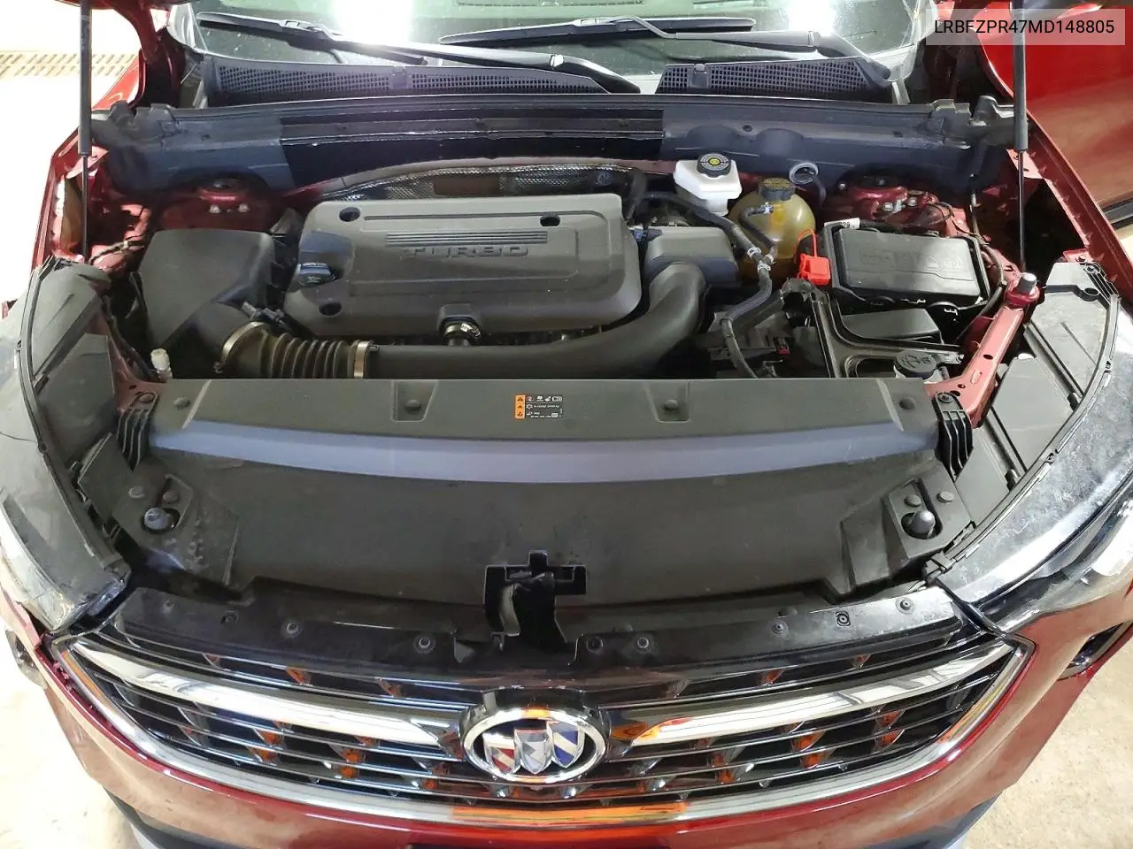 2021 Buick Envision Essence VIN: LRBFZPR47MD148805 Lot: 59078076