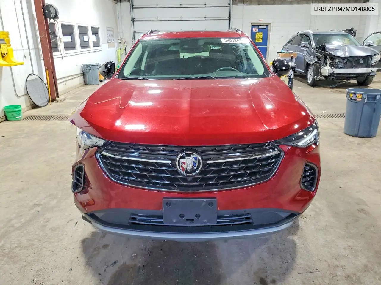 2021 Buick Envision Essence VIN: LRBFZPR47MD148805 Lot: 59078076