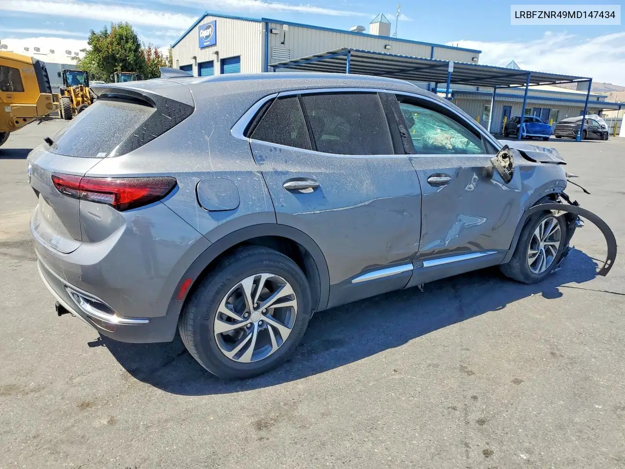 2021 Buick Envision Essence VIN: LRBFZNR49MD147434 Lot: 59596906