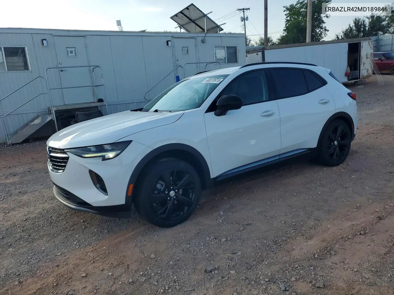 2021 Buick Envision Preferred VIN: LRBAZLR42MD189846 Lot: 60070976
