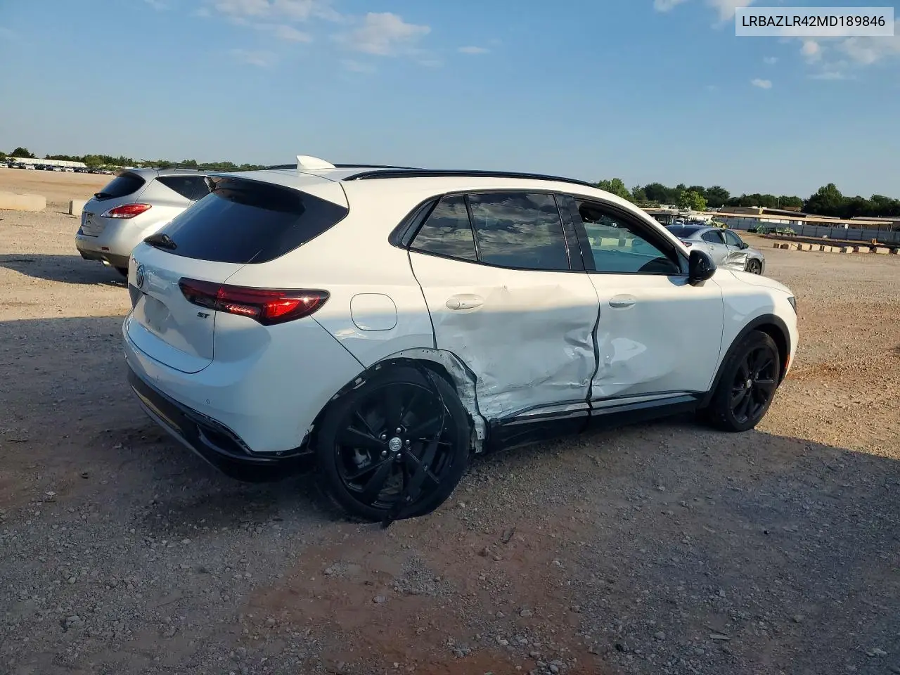 2021 Buick Envision Preferred VIN: LRBAZLR42MD189846 Lot: 60070976