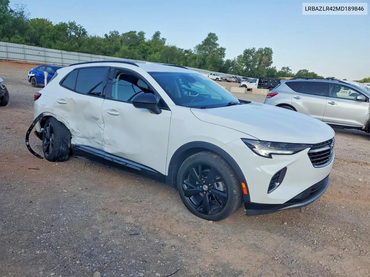 2021 Buick Envision Preferred VIN: LRBAZLR42MD189846 Lot: 60070976