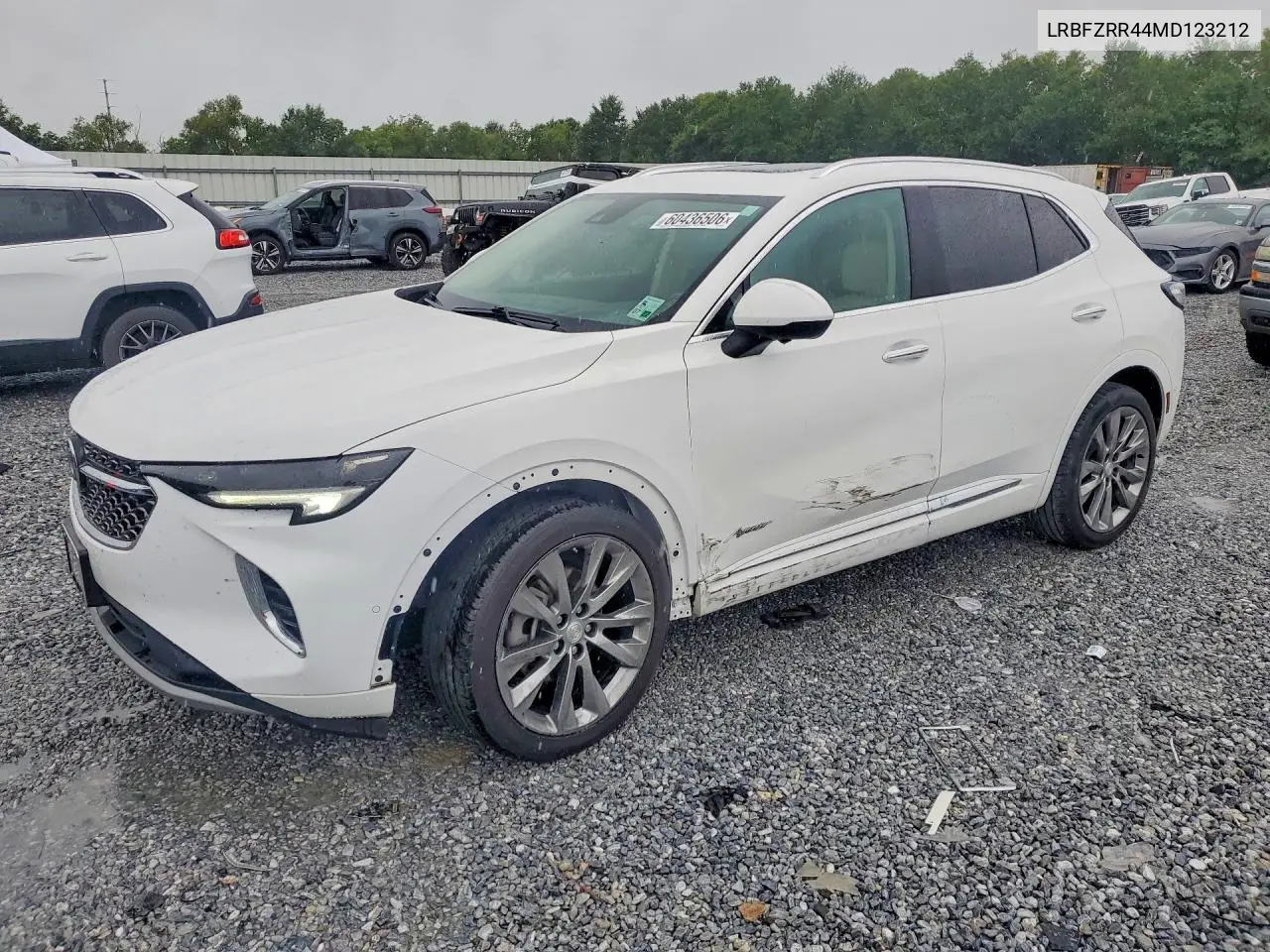 2021 Buick Envision Avenir VIN: LRBFZRR44MD123212 Lot: 60436506
