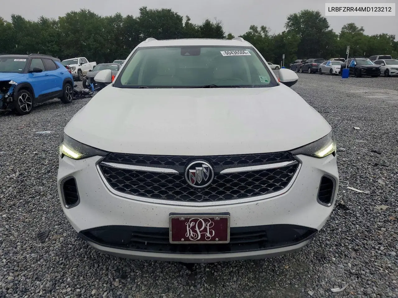 2021 Buick Envision Avenir VIN: LRBFZRR44MD123212 Lot: 60436506