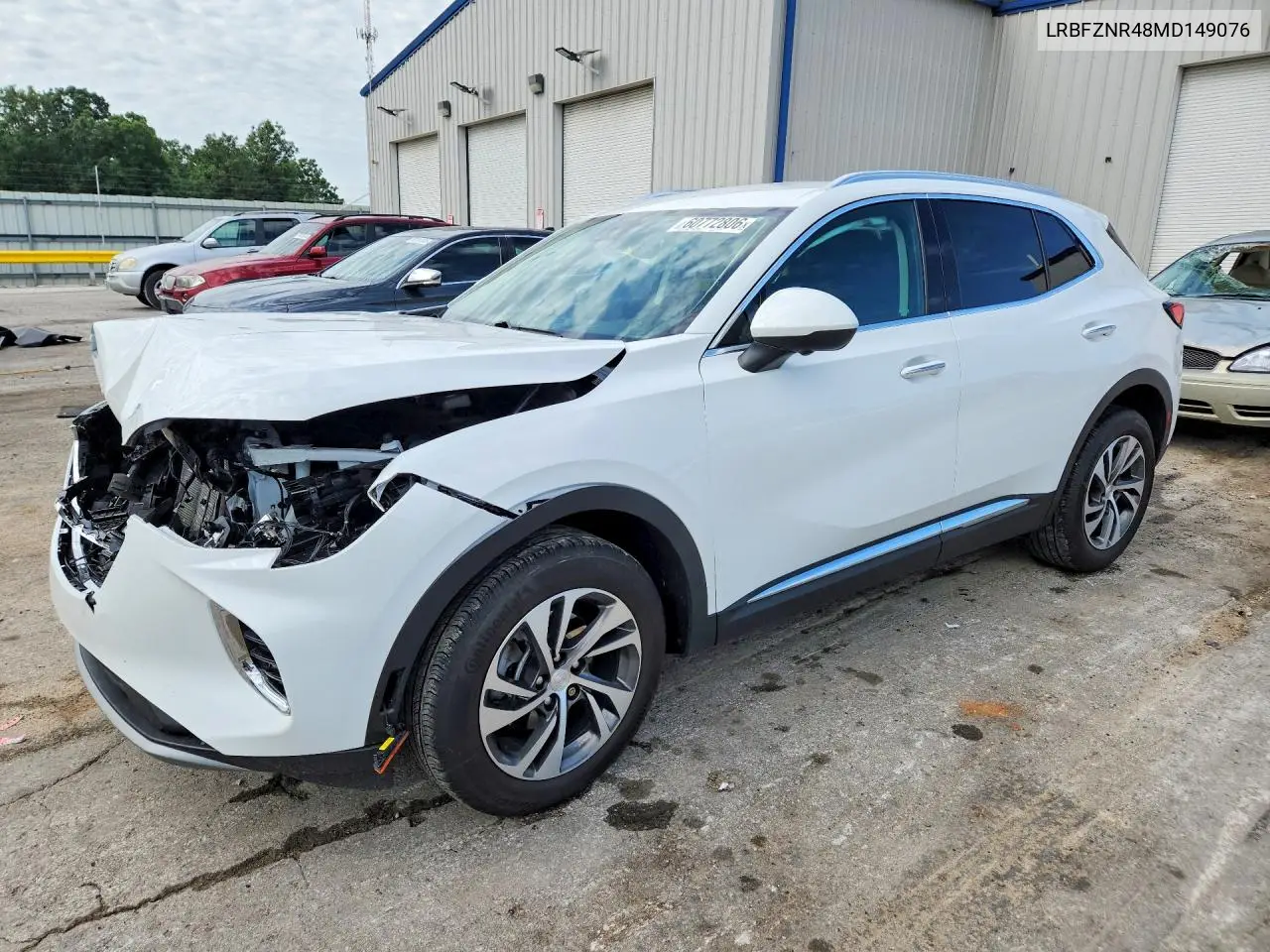 2021 Buick Envision Essence VIN: LRBFZNR48MD149076 Lot: 60772806