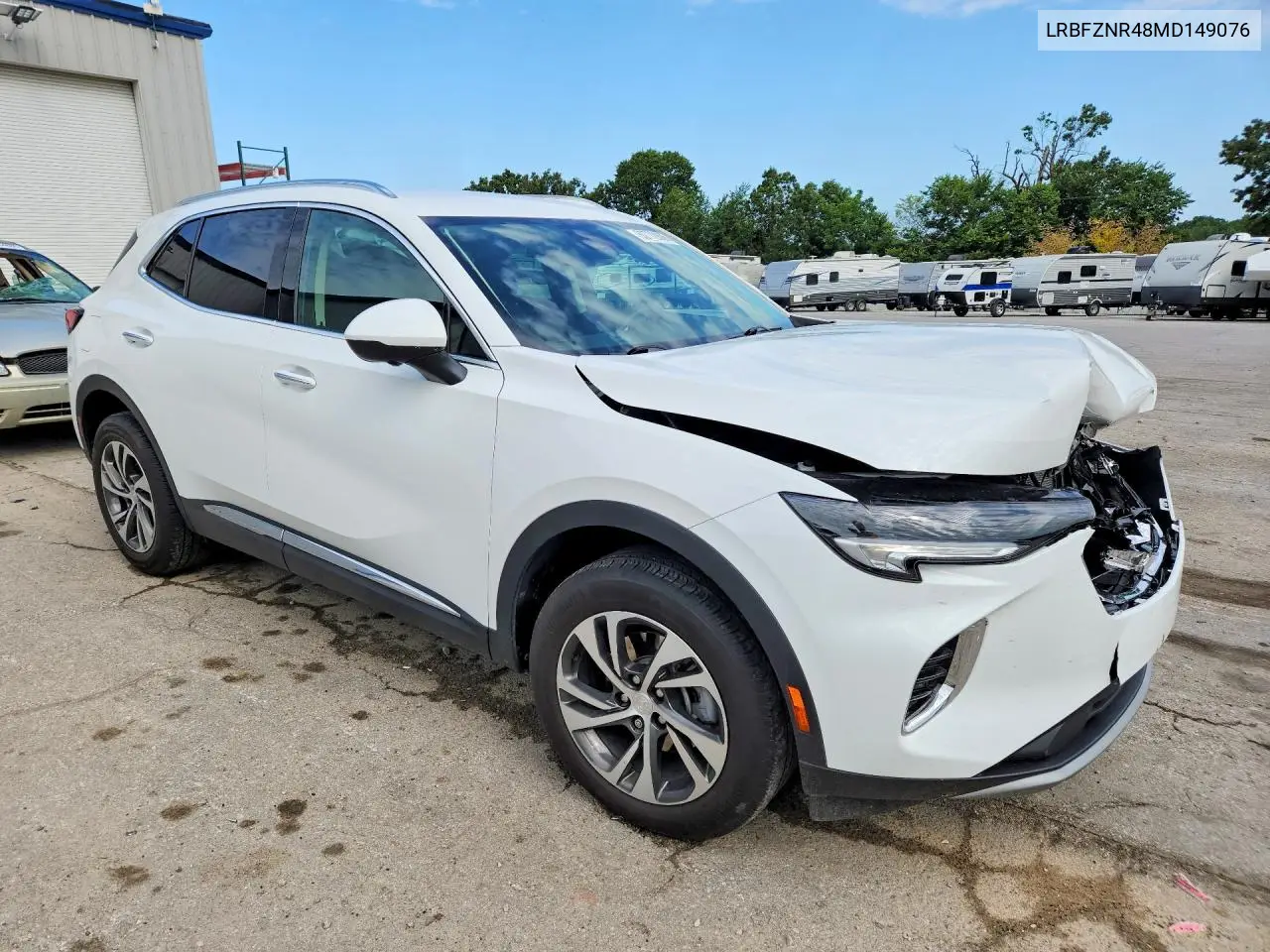 2021 Buick Envision Essence VIN: LRBFZNR48MD149076 Lot: 60772806