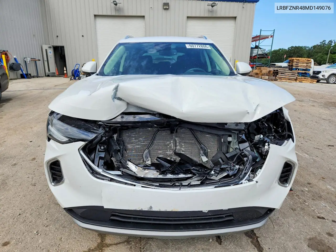 2021 Buick Envision Essence VIN: LRBFZNR48MD149076 Lot: 60772806
