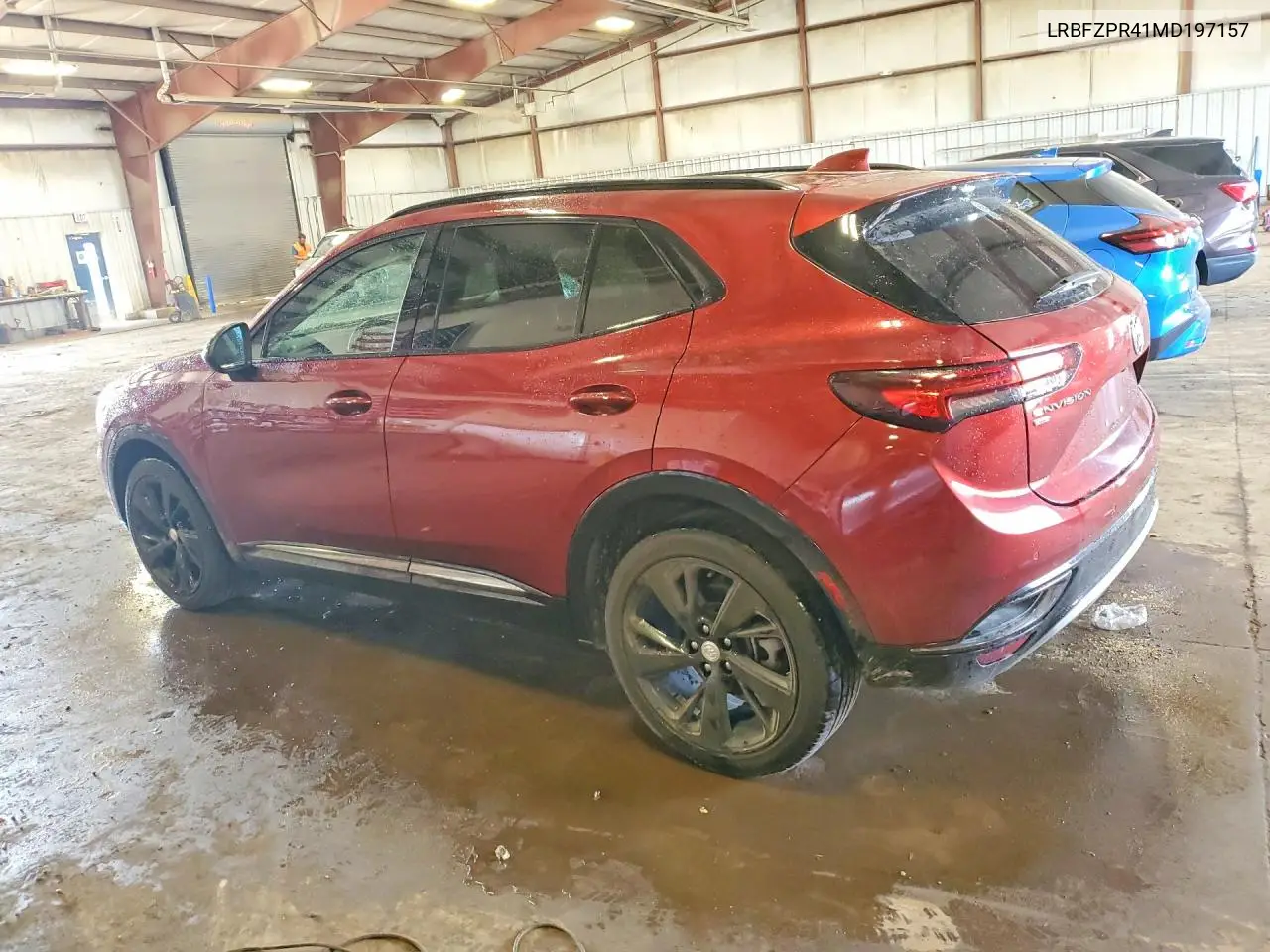 2021 Buick Envision Essence VIN: LRBFZPR41MD197157 Lot: 60987666