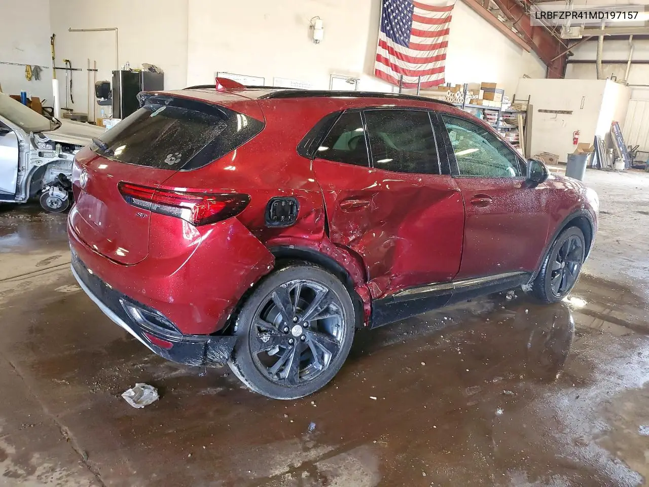 2021 Buick Envision Essence VIN: LRBFZPR41MD197157 Lot: 60987666